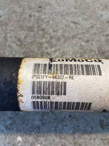 FORD Focus RS MK3 2.3 ECOBOOST PROP SHAFT REAR