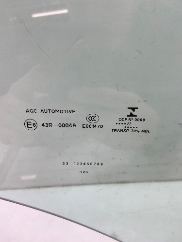 Peugeot Expert Door Window Glass Front Right Side 2018-on