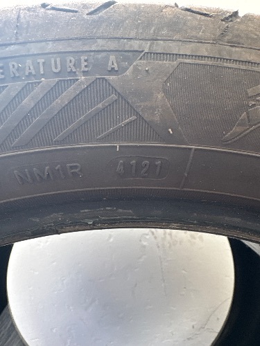 2x 215/50/17 W GOODYEAR EfficientGrip Performance 2 2021 4.6mm Part Worn Tyres